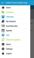 DAWA Events Mobile App постер