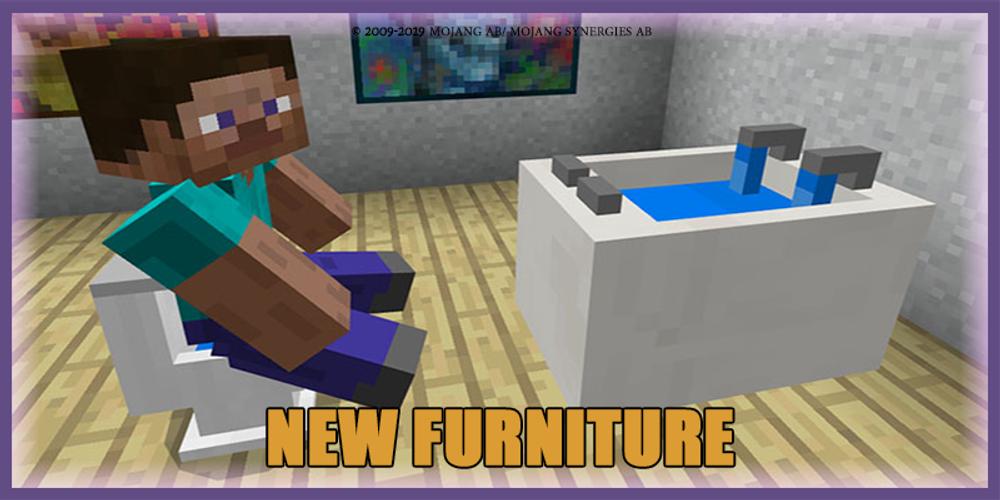 New Furniture Mod For Minecraft Mcpe For Android Apk Download