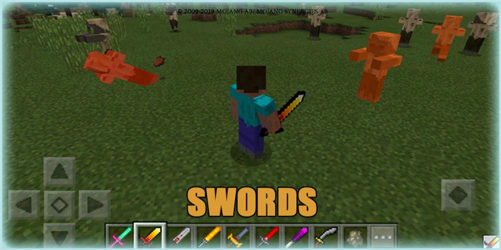 Swords Case Loot Mod For Minecraft Mcpe For Android Apk