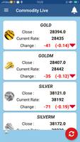 برنامه‌نما Commodity Market Live عکس از صفحه