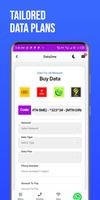 Data2me cheap data, airtime syot layar 2