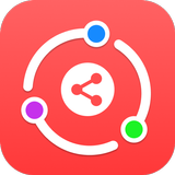 Data transfer, share files biểu tượng