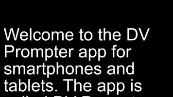 dvPrompter Plus screenshot 3