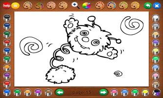 Coloring Book 15 Lite: Cute Times Ekran Görüntüsü 3