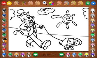 Coloring Book 16 Lite: Silly Scenes screenshot 2