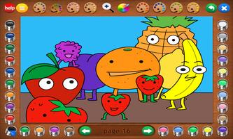 Coloring Book 19: Eating Healt স্ক্রিনশট 1