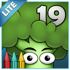 Coloring Book 19 Lite: Eating Healthy icono