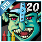 Coloring Book 20 Lite: Gears vs Goblins icono