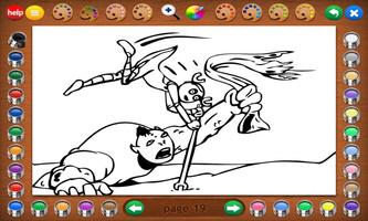 Coloring Book 20 Lite: Gears vs Goblins скриншот 3