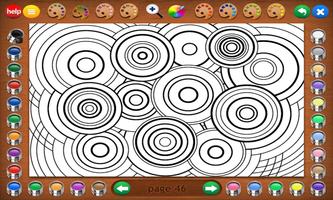 Coloring Book 26 Lite: Geometric Designs imagem de tela 3