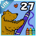 Coloring Book 27 Lite: Woodland Animals-icoon