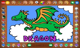 Coloring Book 29 Lite: Mythical Creatures Plakat