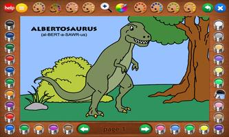 Coloring Book 2 Lite: Dinosaurs Affiche