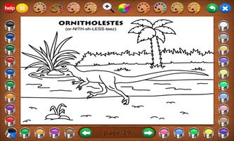 Coloring Book 2 Lite: Dinosaurs captura de pantalla 3