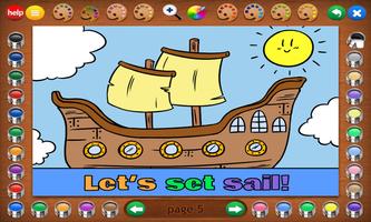 Coloring Book 30 Lite: Pirates screenshot 1