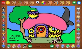 Coloring Book 8 Lite: Fairy Tales Ekran Görüntüsü 1