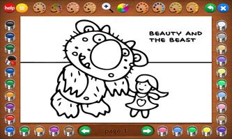 Coloring Book 8 Lite: Fairy Tales Ekran Görüntüsü 3