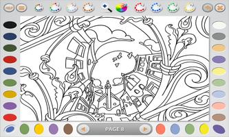 Intricate Coloring 1: Places স্ক্রিনশট 3