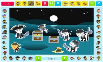 Pirates Sticker Book স্ক্রিনশট 2