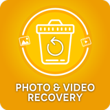photos et vidéos récupération icône
