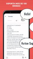 Escanea Traduce+ Captura texto captura de pantalla 2