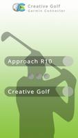 Creative Golf Garmin Connecter الملصق