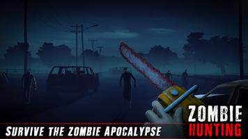 marcheur mort :jeux de zombies Affiche