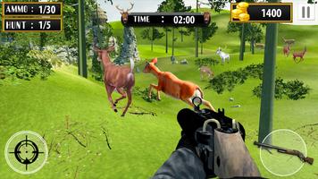 cerf jeu de tir: tir de sniper animal capture d'écran 1