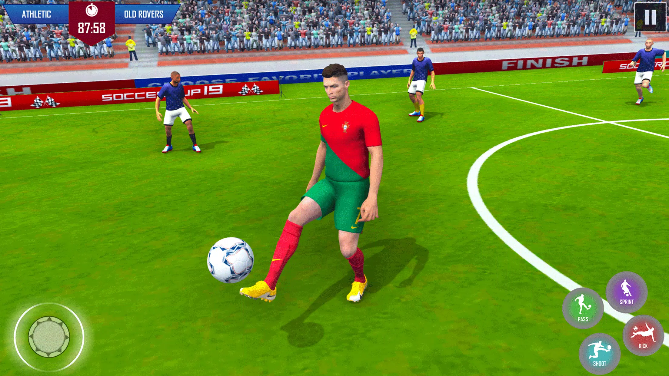 Football Game 2023 : Real Kick Online Penalty Game New Games 2023