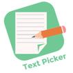 Text Picker