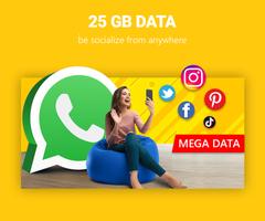 Daily Internet 25 GB Data اسکرین شاٹ 2