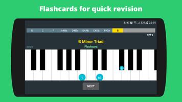 Piano Chords & Scales Trainer اسکرین شاٹ 3