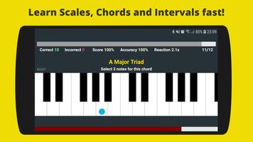 Piano Chords & Scales Trainer پوسٹر
