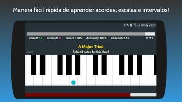 Aprender acordes de piano Poster