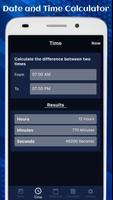 Date and Time Calculator captura de pantalla 1