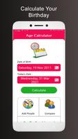 Age Calculator for Everyone Plakat