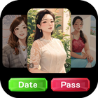 Celebrity Date or Pass Game icône