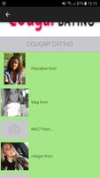 برنامه‌نما Cougar Dating عکس از صفحه