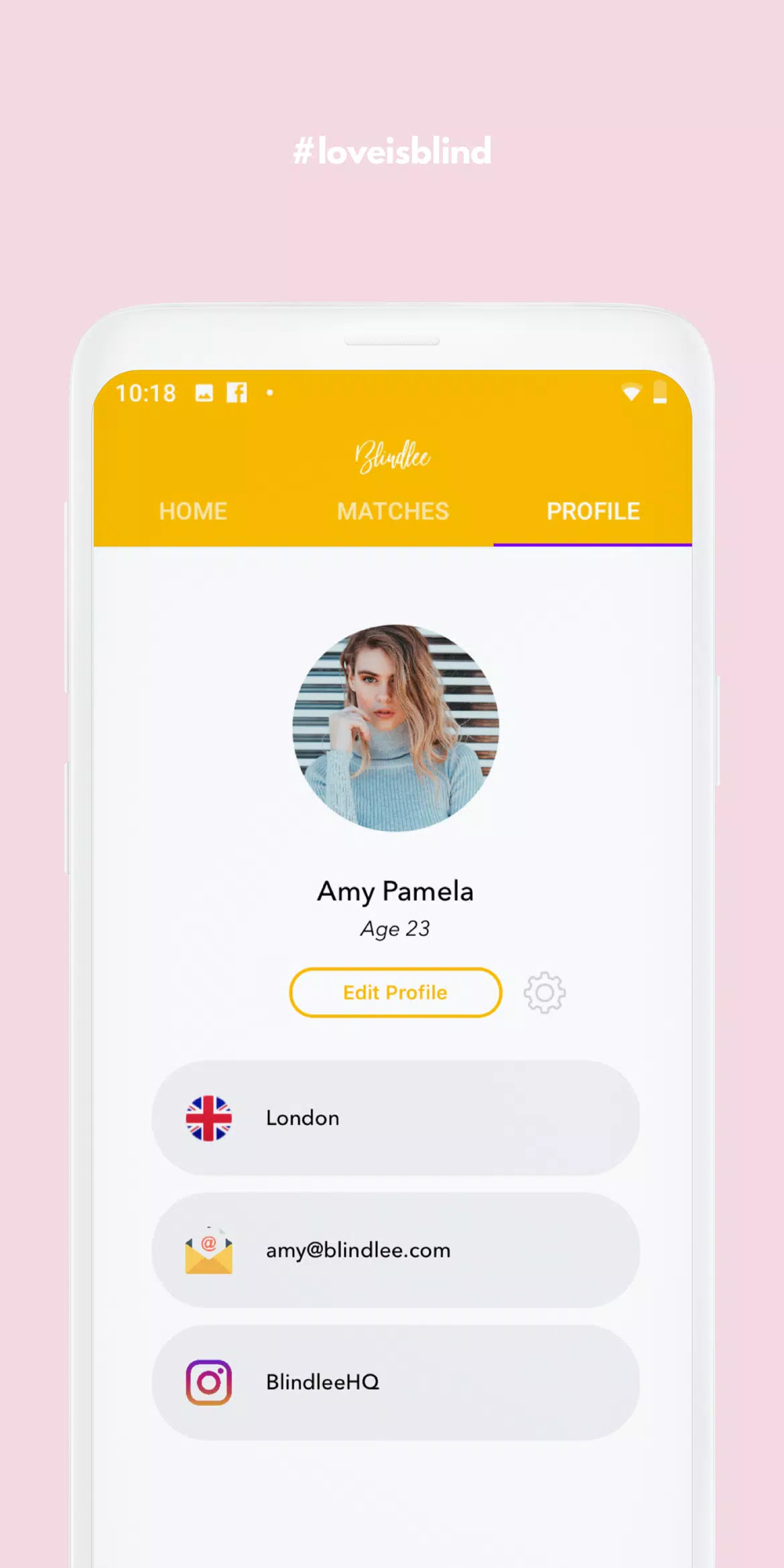 part1) Blind love dating app - UpLabs
