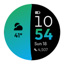 Duo Digital watch face APK