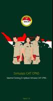 Materi & Simulasi CAT CPNS poster