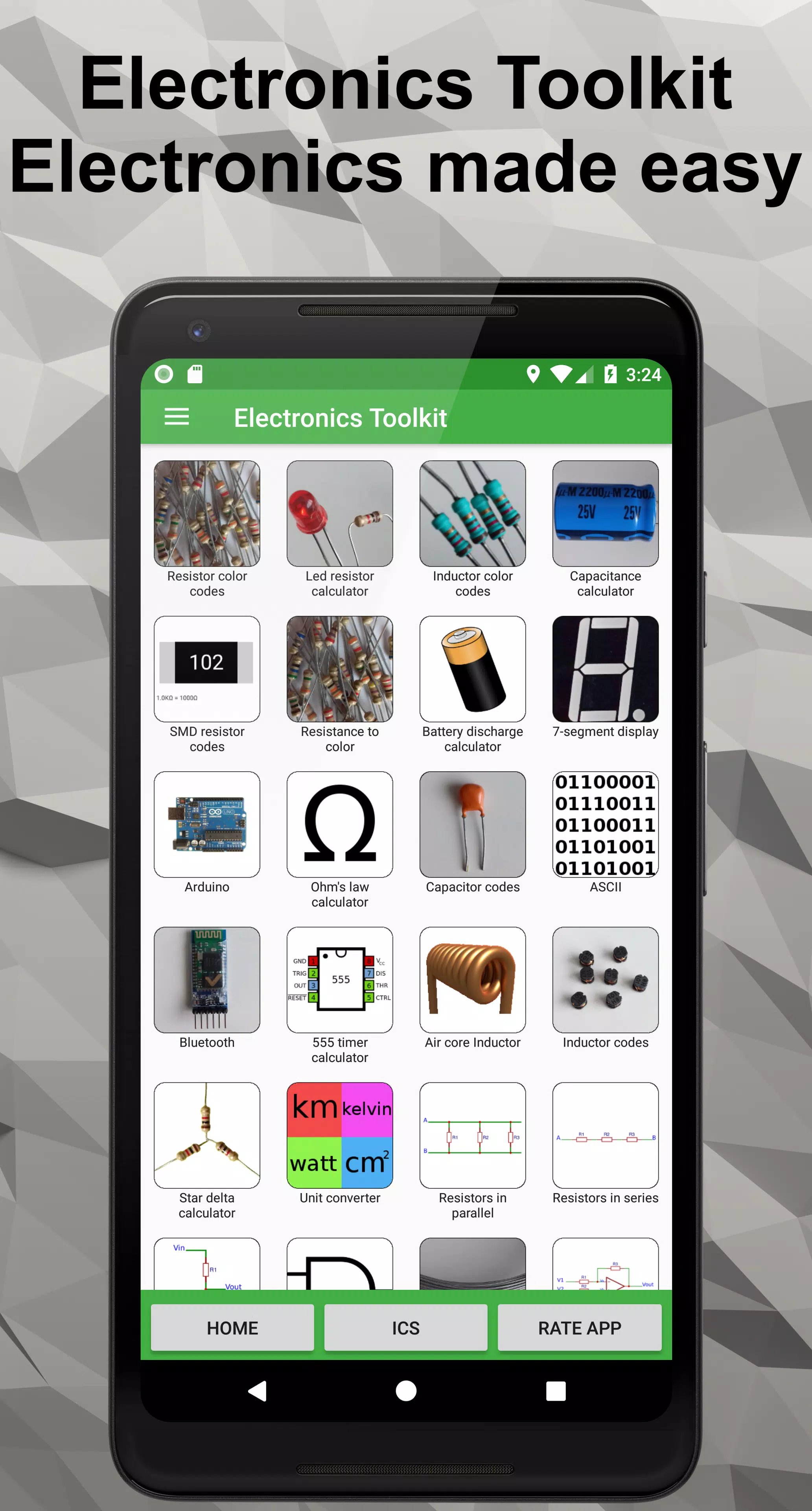 电子电工小工具软件(Electronics Toolkit) 点击查看大图