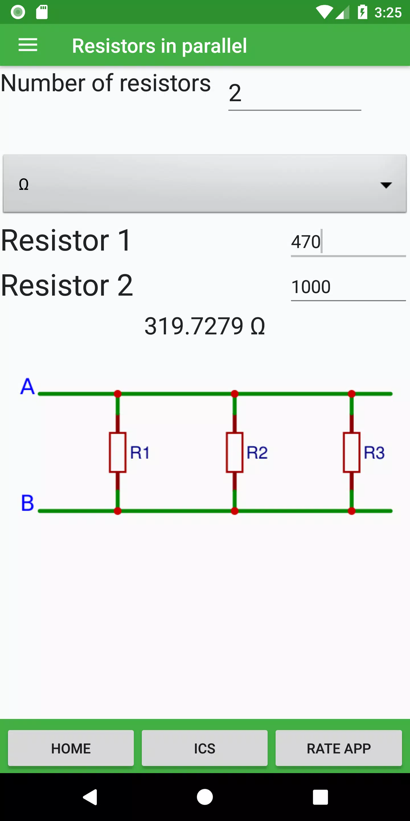 电子电工小工具软件(Electronics Toolkit) 点击查看大图