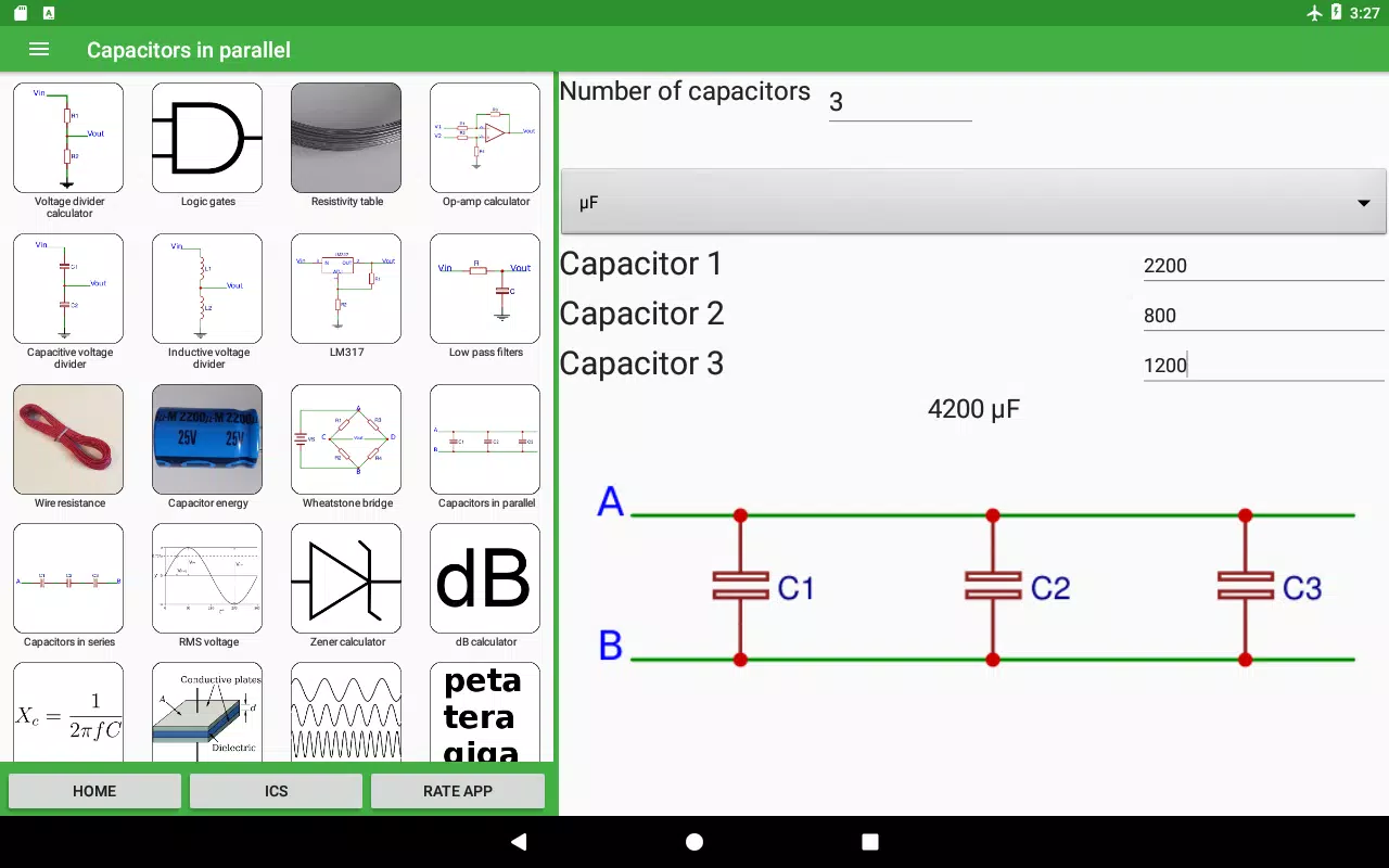 电子电工小工具软件(Electronics Toolkit) 点击查看大图