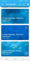 Dive log Screenshot 1