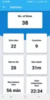 Dive log Screenshot 5