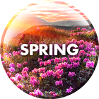Frühlings-Hintergründe in 4K Zeichen