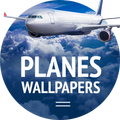 Wallpaper with planes