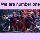 We Are Number One Button icône