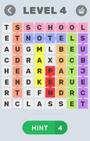 Word line - word search puzzle Affiche